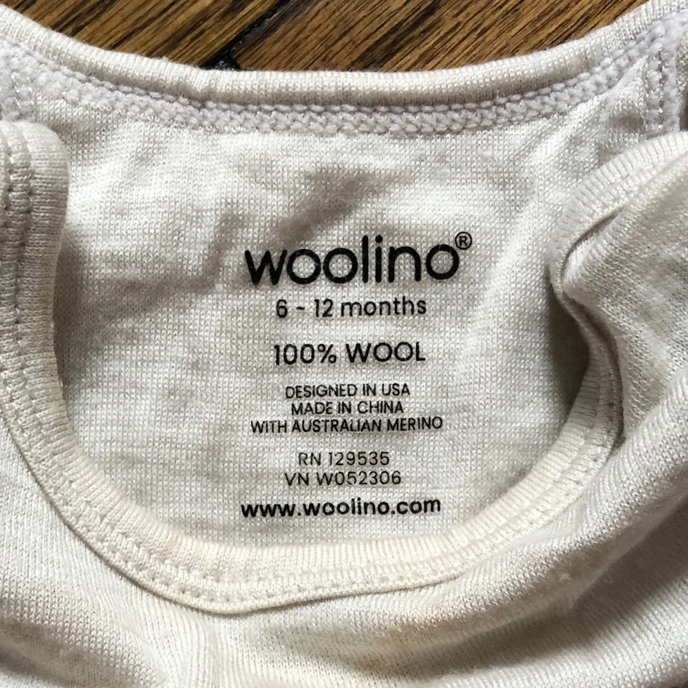 Long-Sleeve White Baby One-Piece Bodysuit
